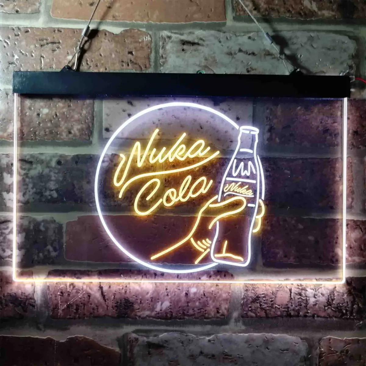 Fallout Nuka-Cola Dual-Color LED Neon Wall Sign for Gaming Rooms & Kids' Spaces - Image 7