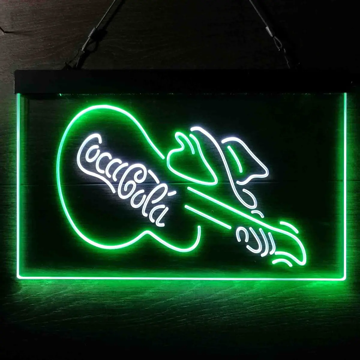 Cola Guitar Bar Neon-Like Led Sign 1
