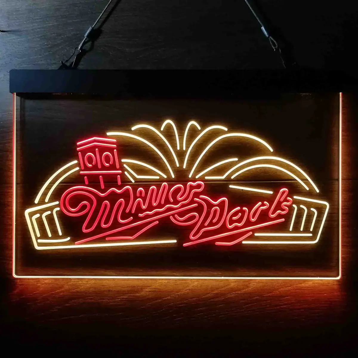 Miller Park Beer Home Bar Neon Light Led Sign 1