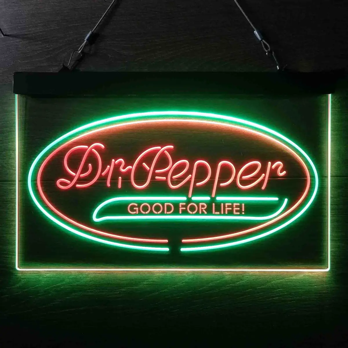 Dr Pepper Good For Life Home Bar Neon Light Led Sign 1