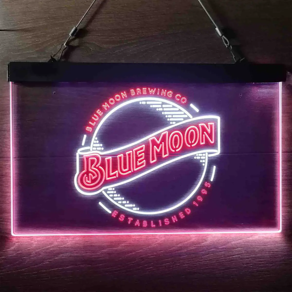 Blue Moon Brewing Company Est 1995 Neon-Like Led Sign 1