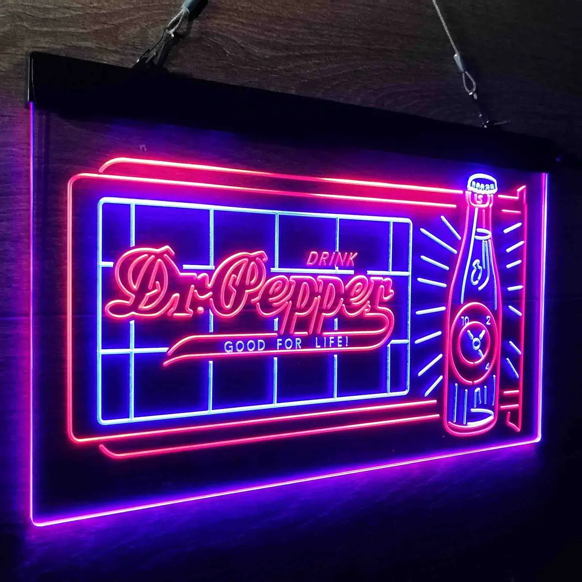 Dr. Pepper 10 2 4 Bottle Neon-Like Led Sign 21