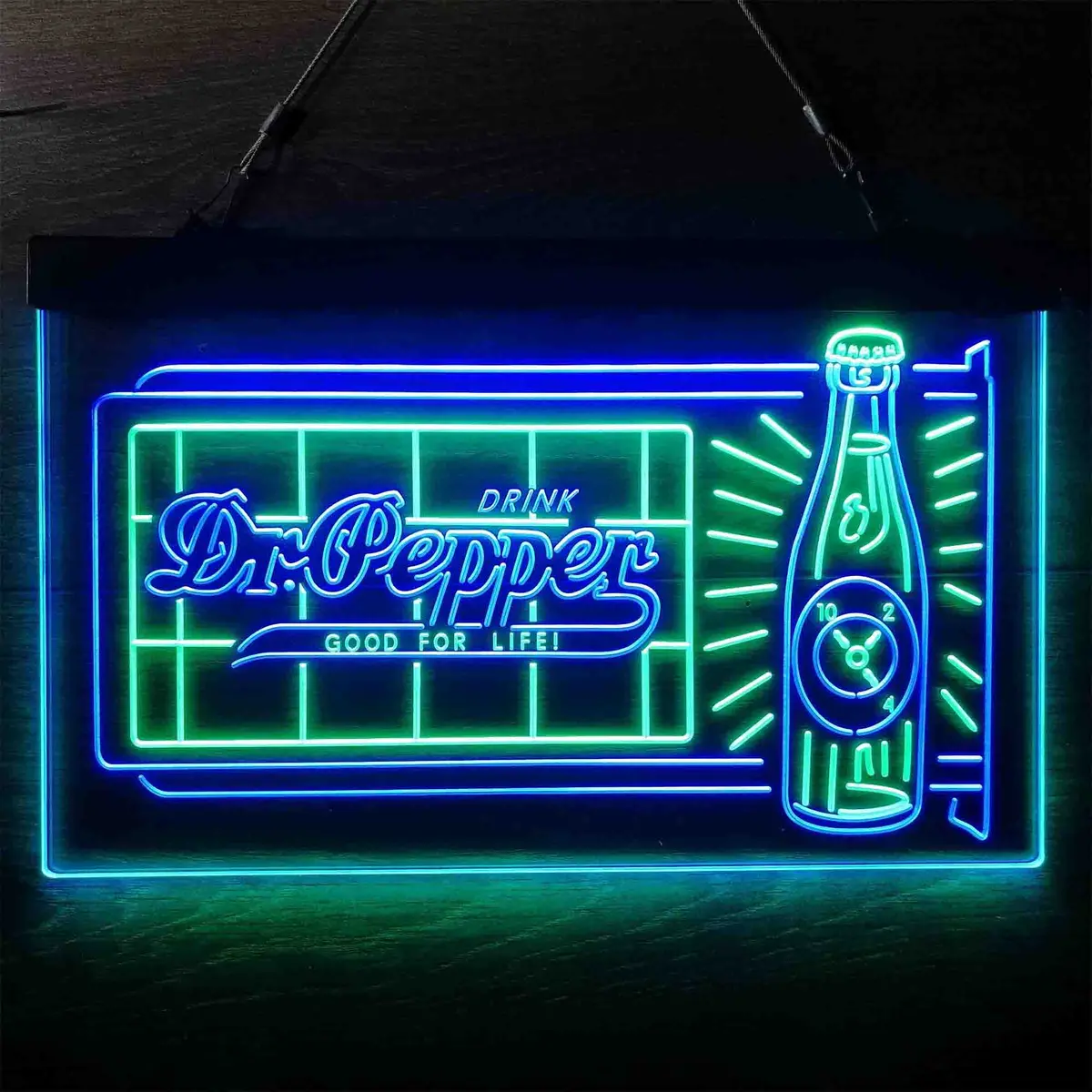 Dr. Pepper 10 2 4 Bottle Neon-Like Led Sign 7