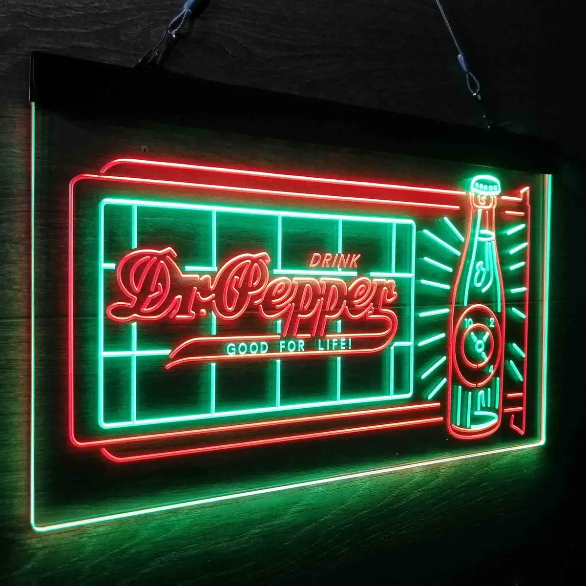 Dr. Pepper 10 2 4 Bottle Neon-Like Led Sign 18