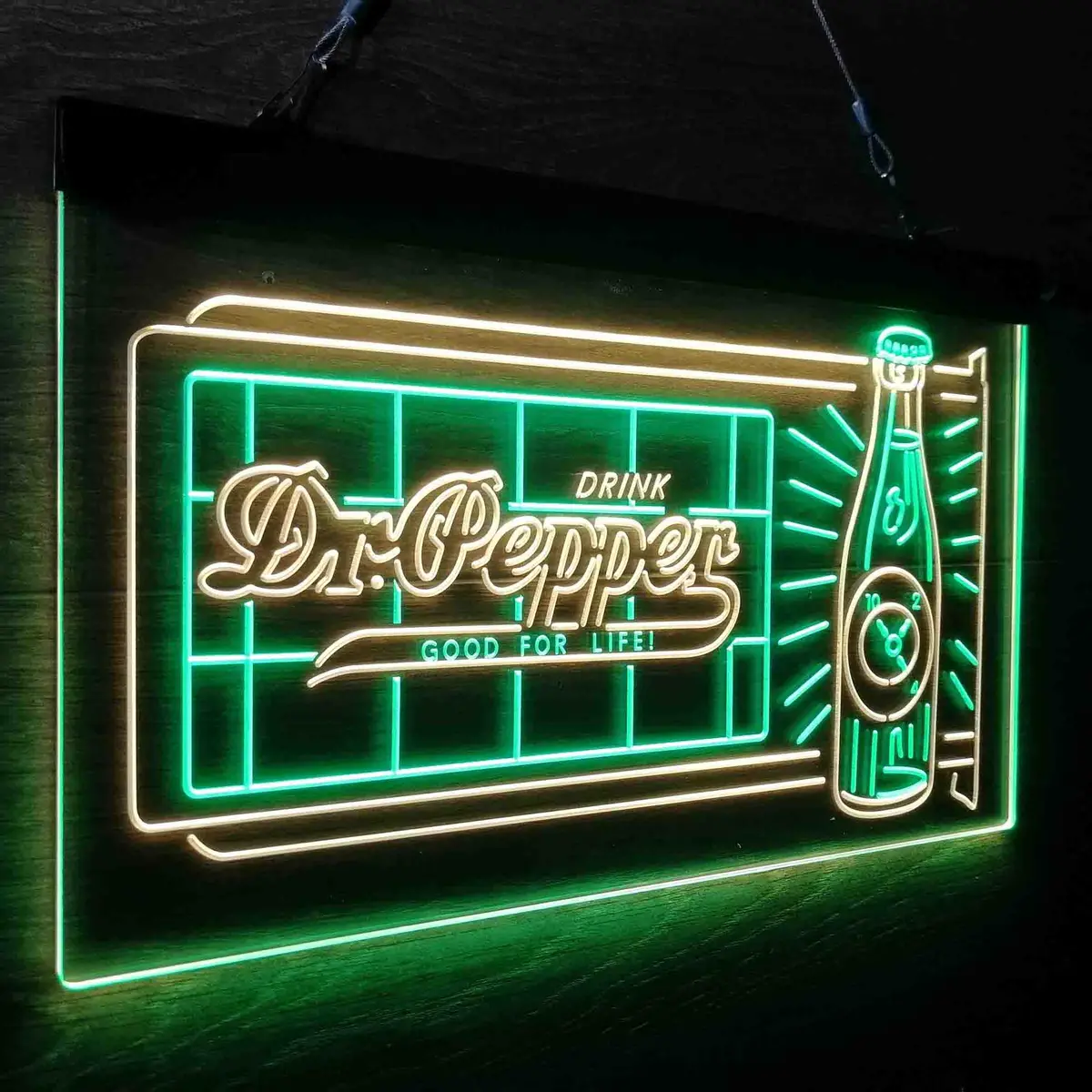 Dr. Pepper 10 2 4 Bottle Neon-Like Led Sign 26