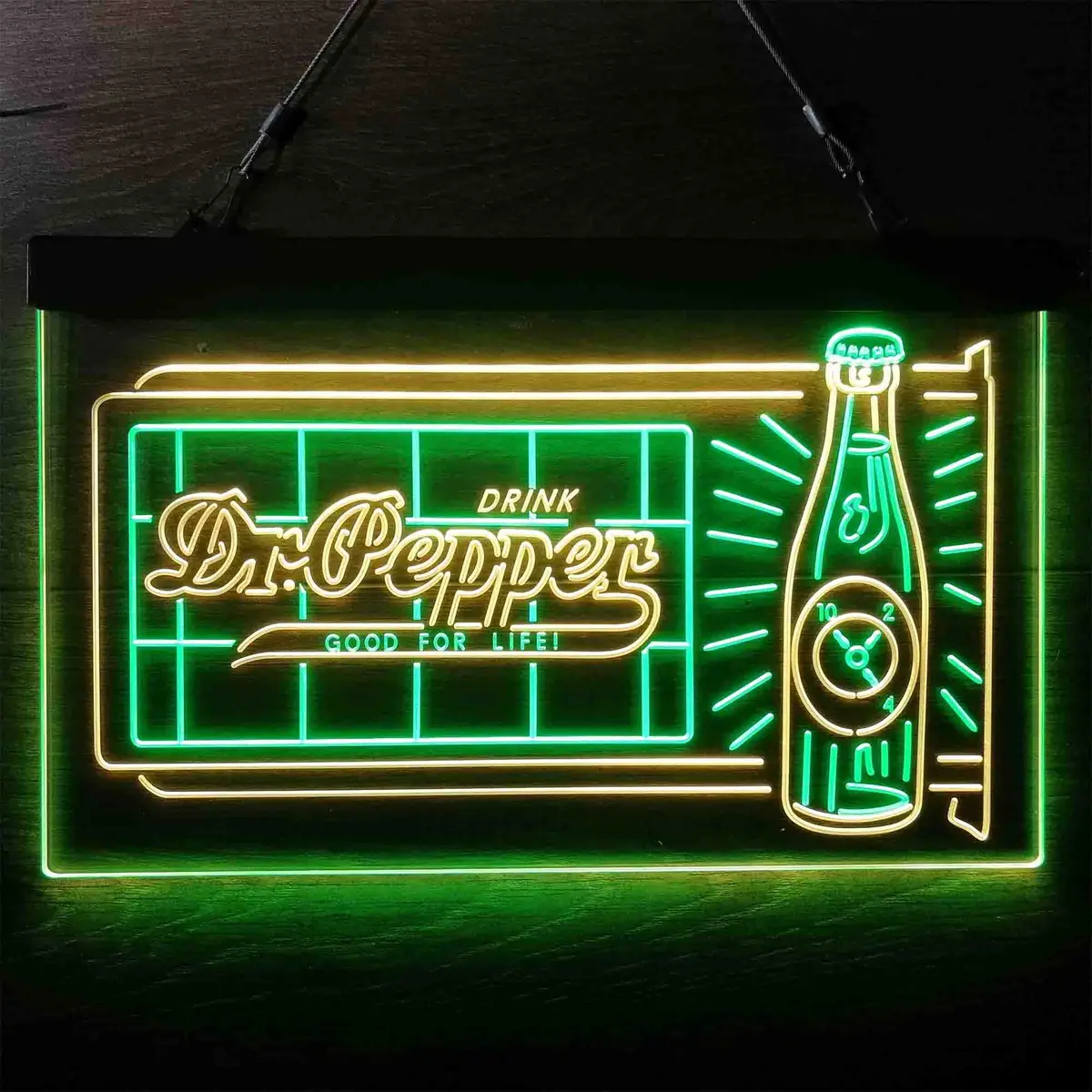 Dr. Pepper 10 2 4 Bottle Neon-Like Led Sign 13
