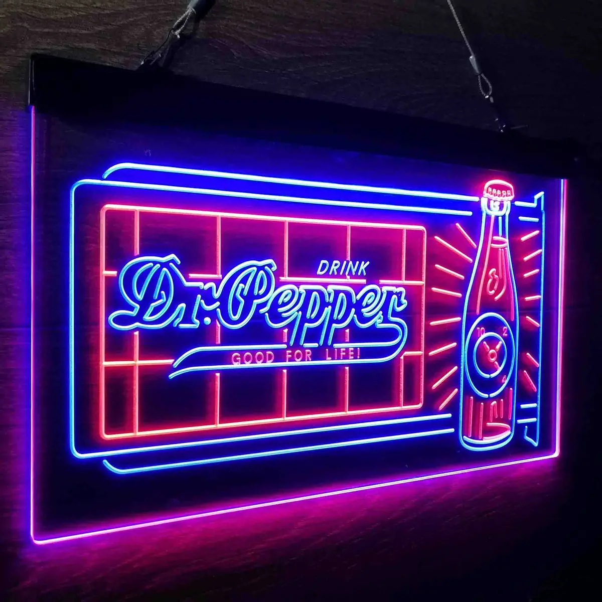 Dr. Pepper 10 2 4 Bottle Neon-Like Led Sign 23