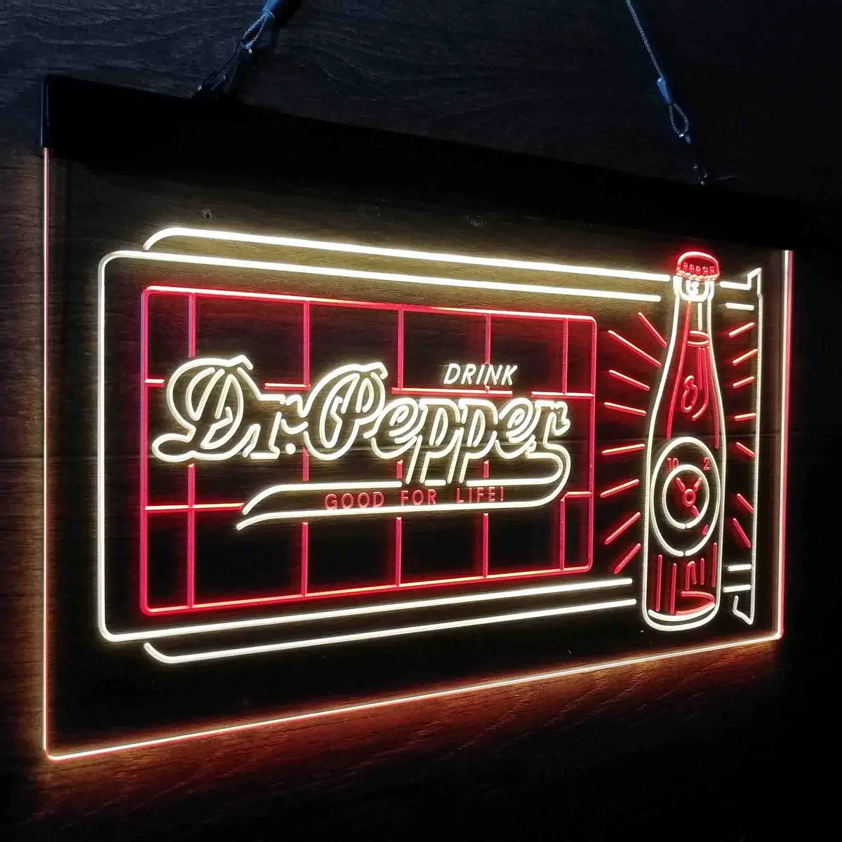 Dr. Pepper 10 2 4 Bottle Neon-Like Led Sign 24