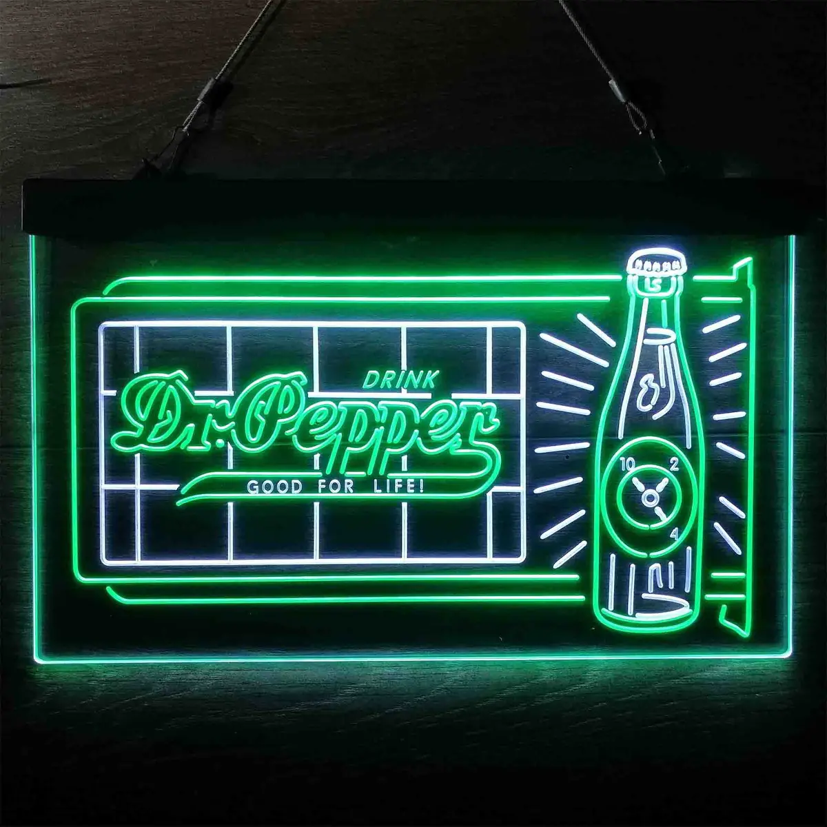 Dr. Pepper 10 2 4 Bottle Neon-Like Led Sign 9