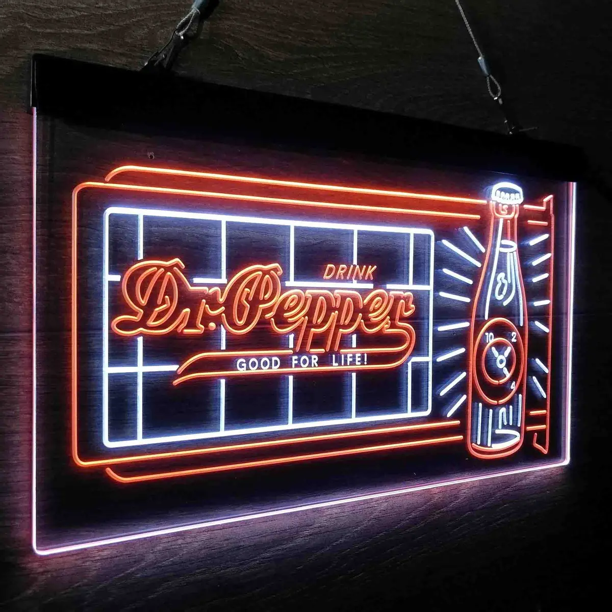 Dr. Pepper 10 2 4 Bottle Neon-Like Led Sign 19