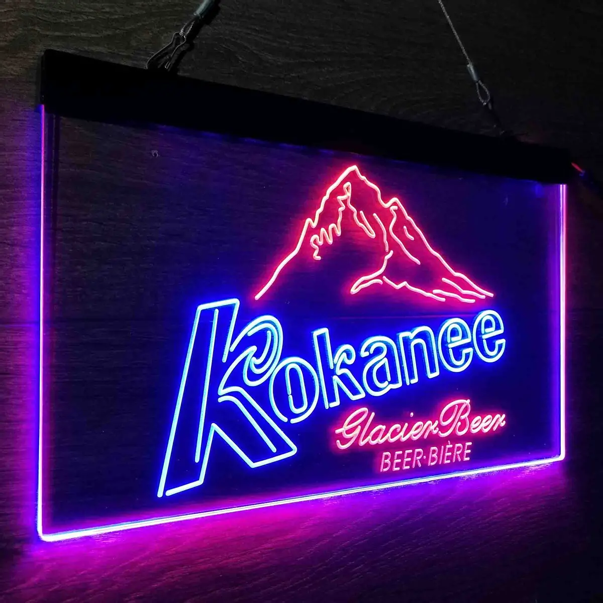 Kokanee Glacier Beer Neon-Like Led Sign 24