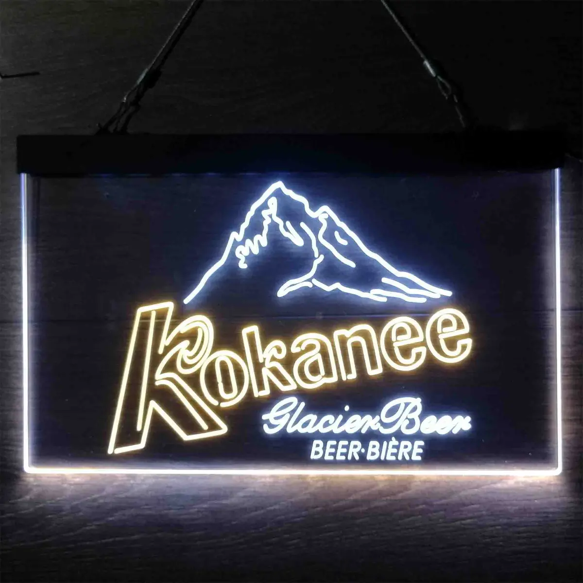 Kokanee Glacier Beer Neon-Like Led Sign 13