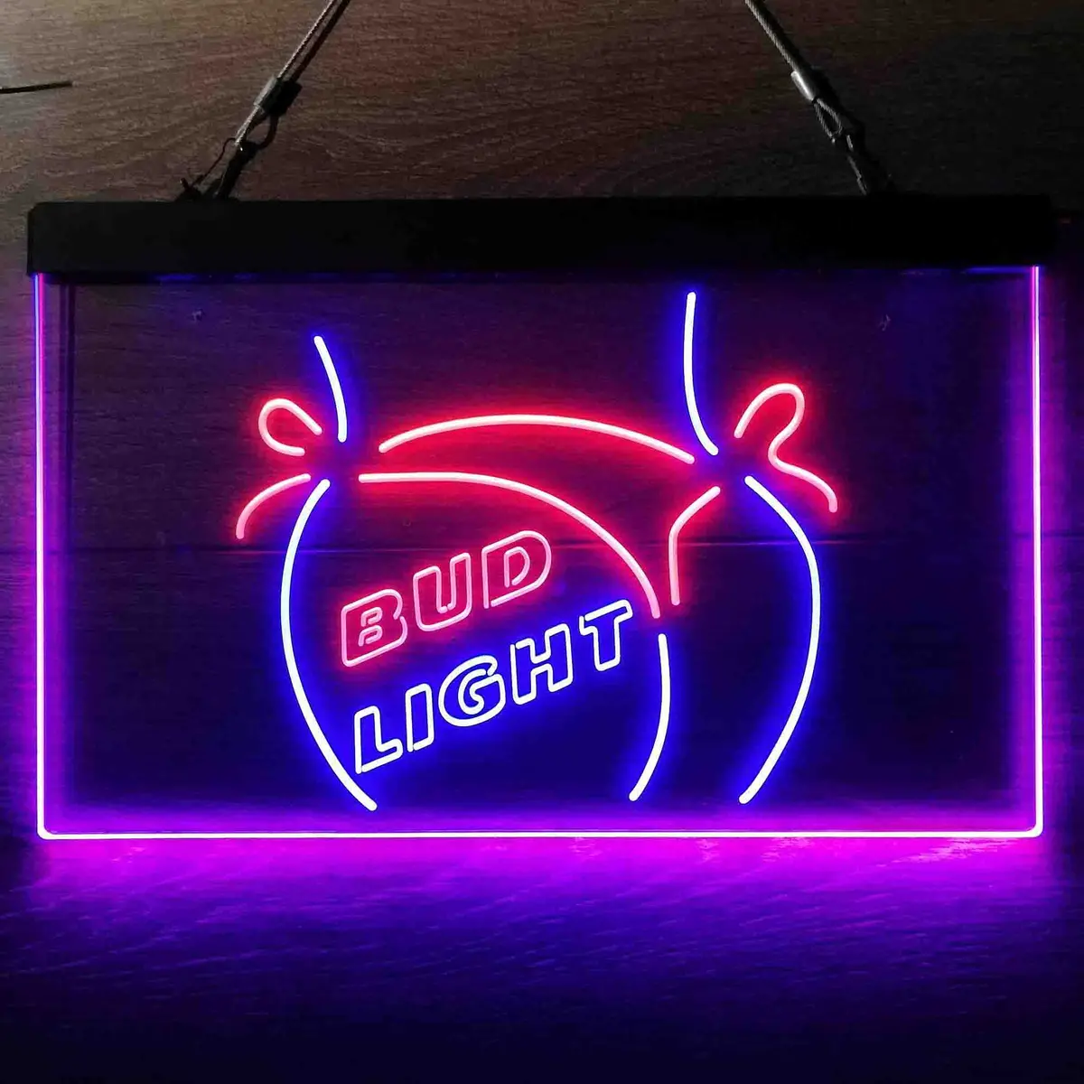 Bikini Bud Light Lady Home Bar Neon Light Led Sign 1