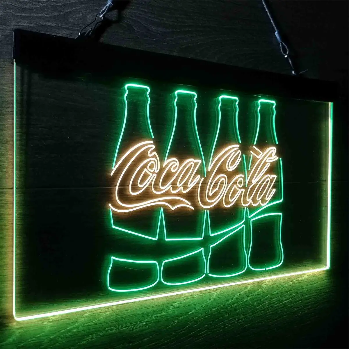 Coca Cola Bottles Neon-Like Led Sign 24