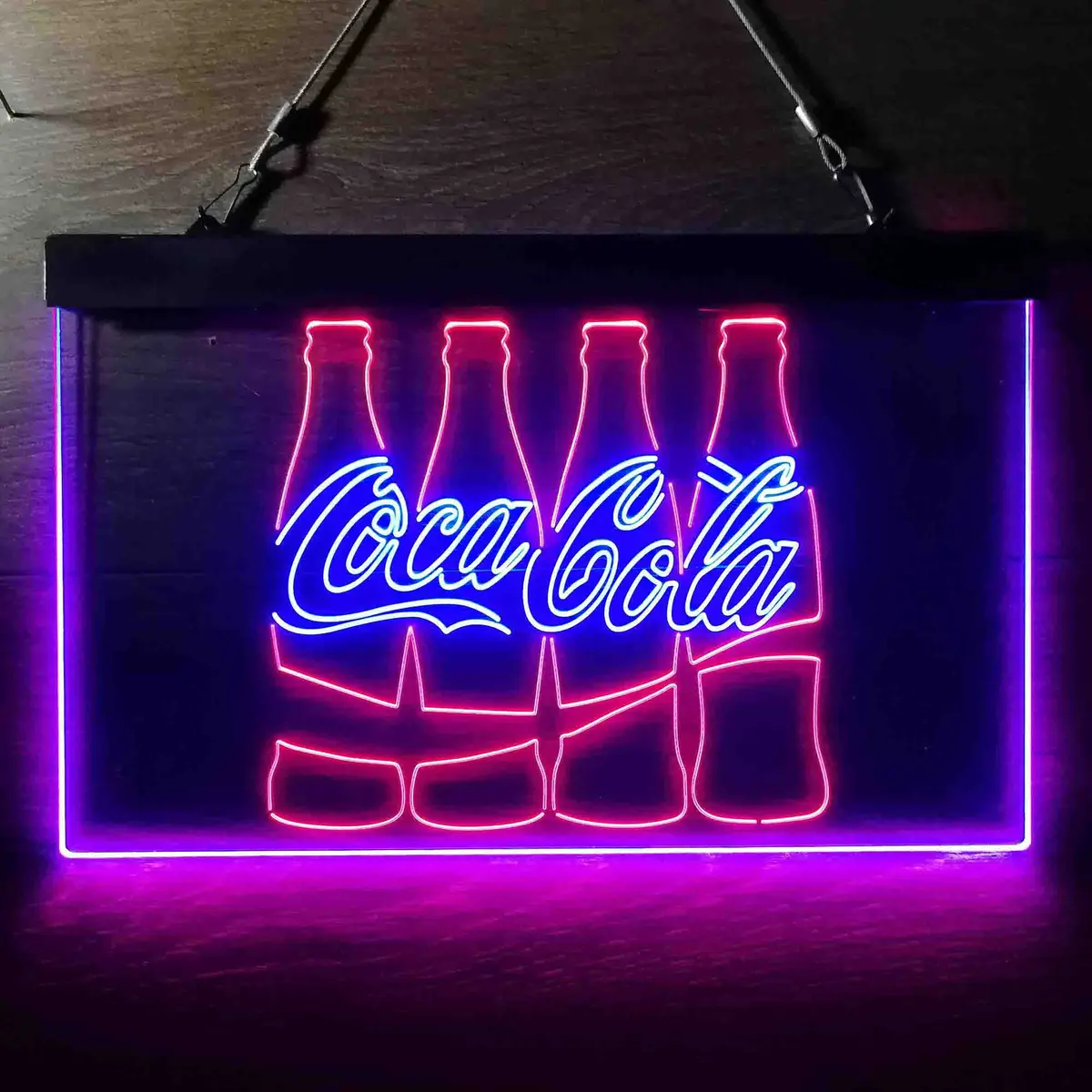 Coca Cola Bottles Neon-Like Led Sign 8