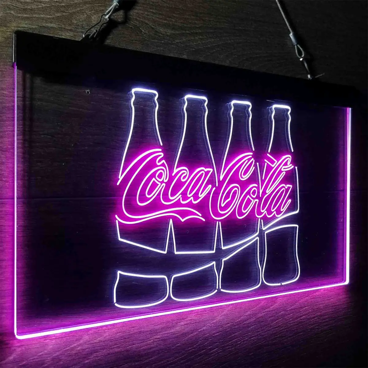 Coca Cola Bottles Neon-Like Led Sign 16