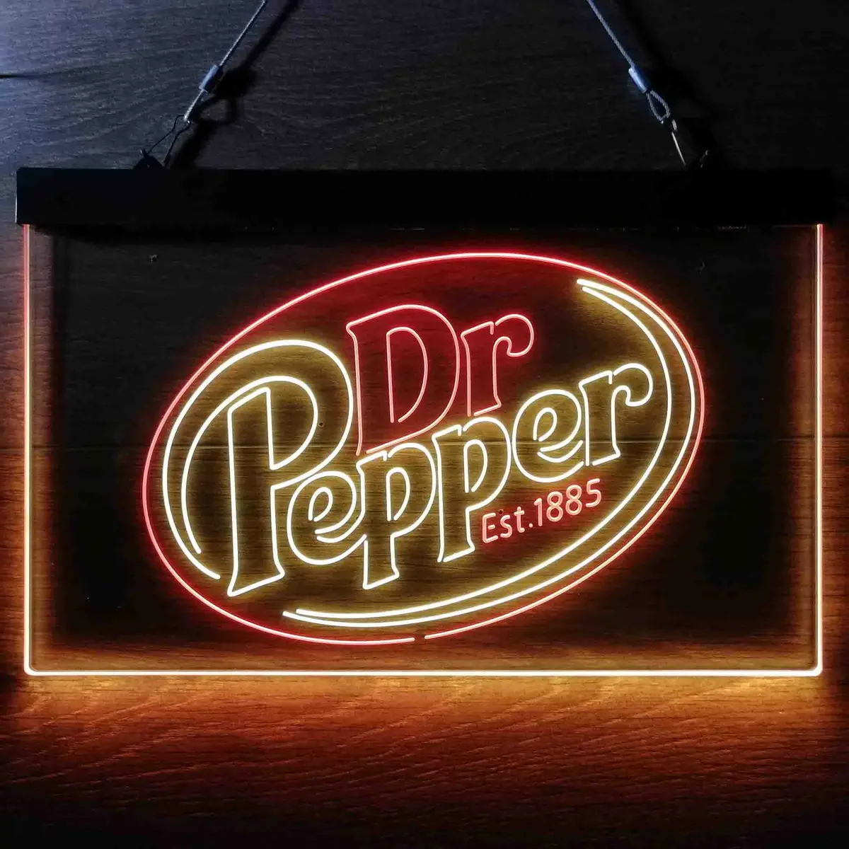Dr Pepper Vintage Bar Neon Sign – Est. 1885 LED Decor - Image 7