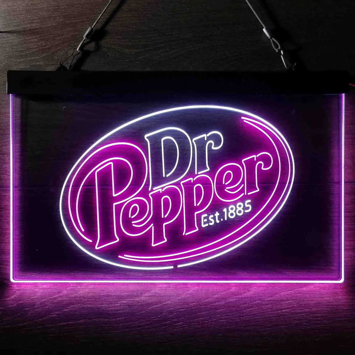Dr Pepper Vintage Bar Neon Sign – Est. 1885 LED Decor - Image 12