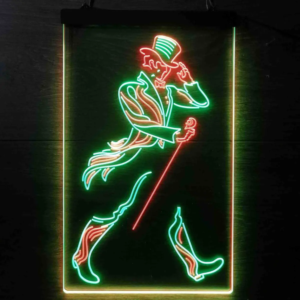 Johnnie Walker Detail Logo Home Bar Neon Light Led Sign 1