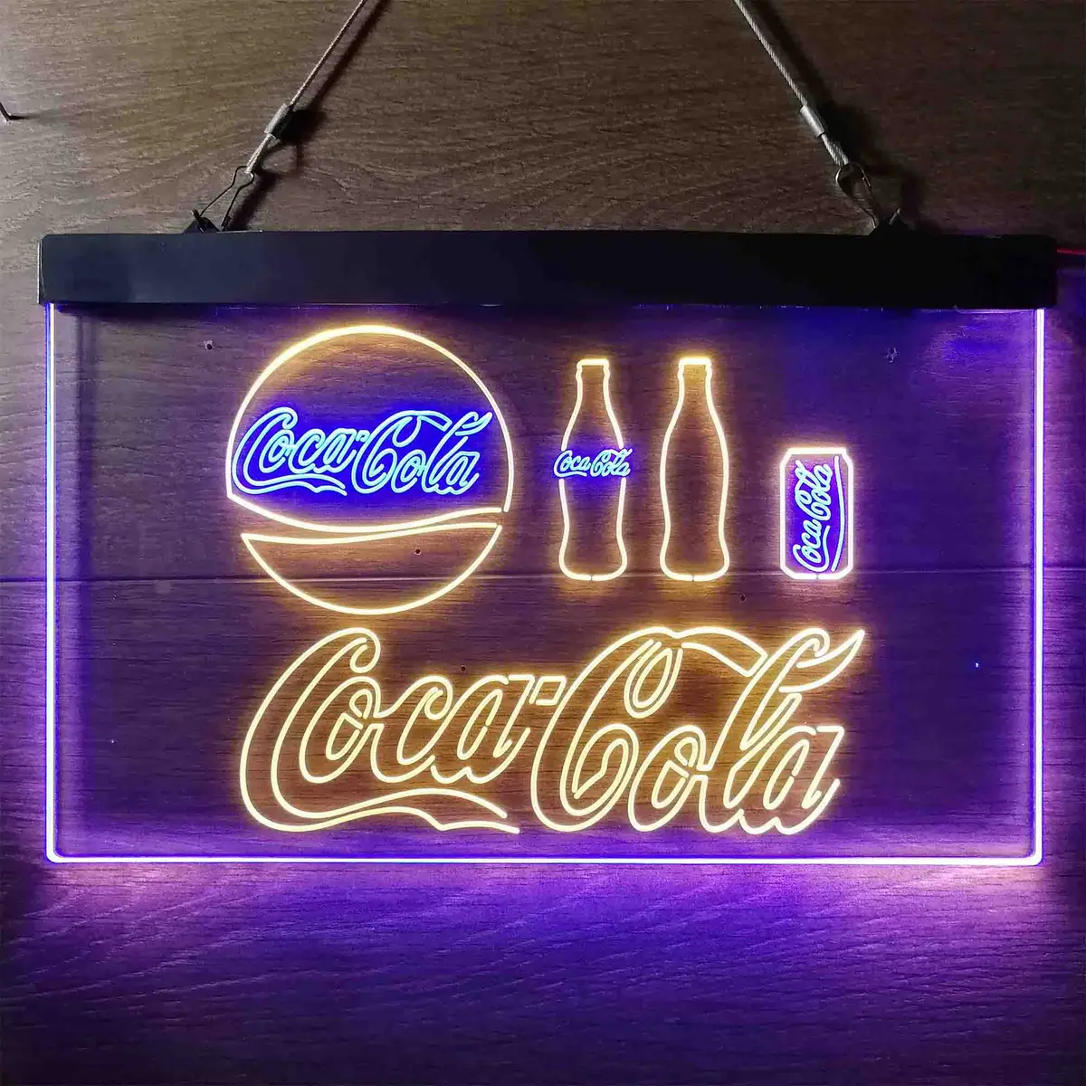 Coca Cola Collection Logo Home Bar Neon Light Led Sign 12