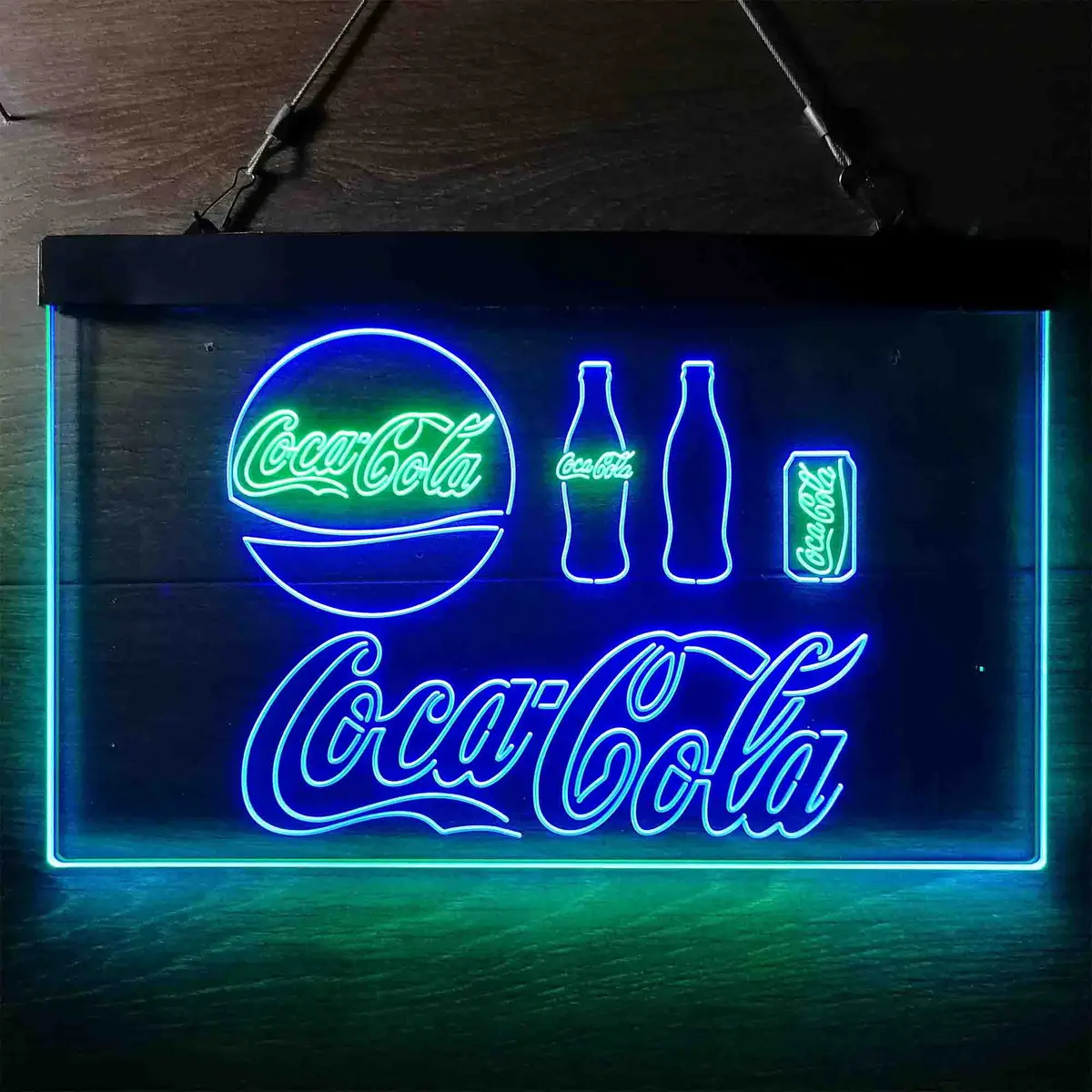 Coca Cola Collection Logo Home Bar Neon Light Led Sign 7