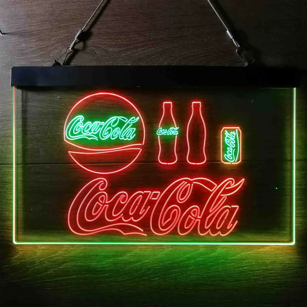 Coca Cola Collection Logo Home Bar Neon Light Led Sign 6