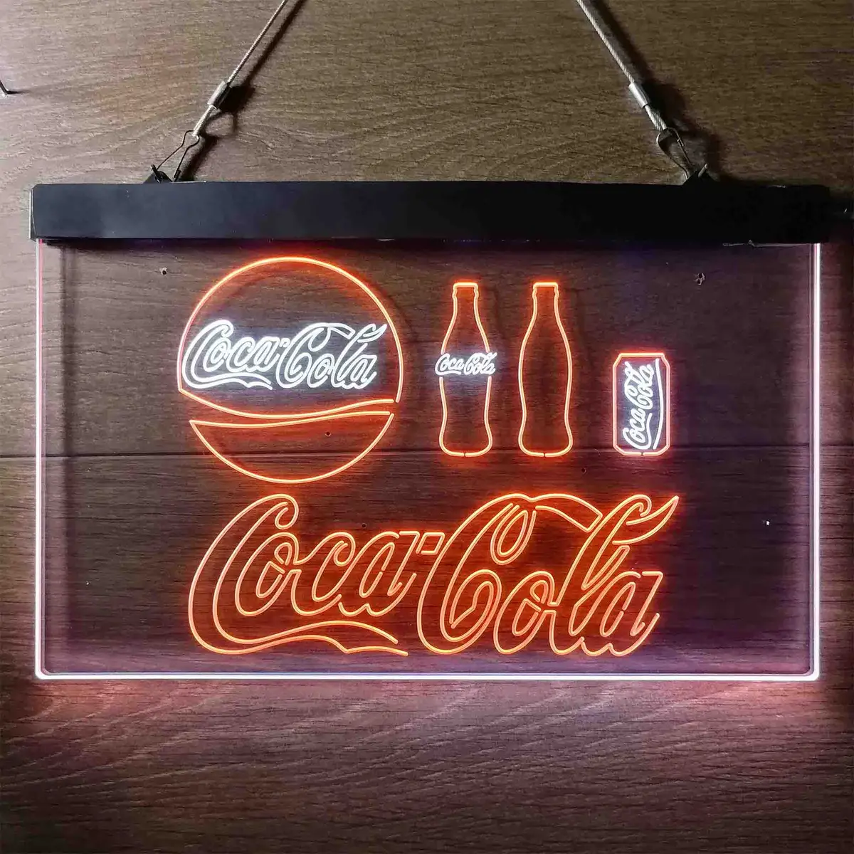 Coca Cola Collection Logo Home Bar Neon Light Led Sign 4