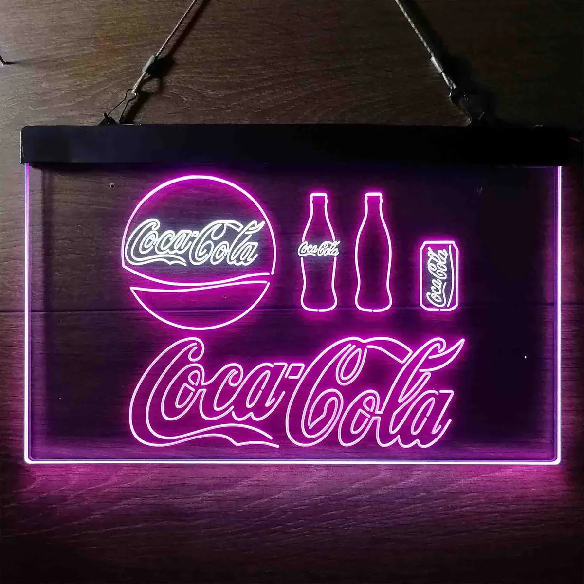 Coca Cola Collection Logo Home Bar Neon Light Led Sign 3