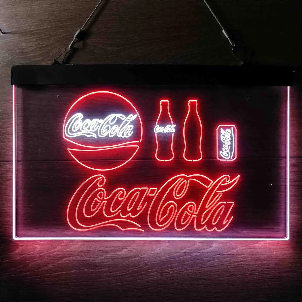 Coca Cola Collection Logo Home Bar Neon Light Led Sign 8
