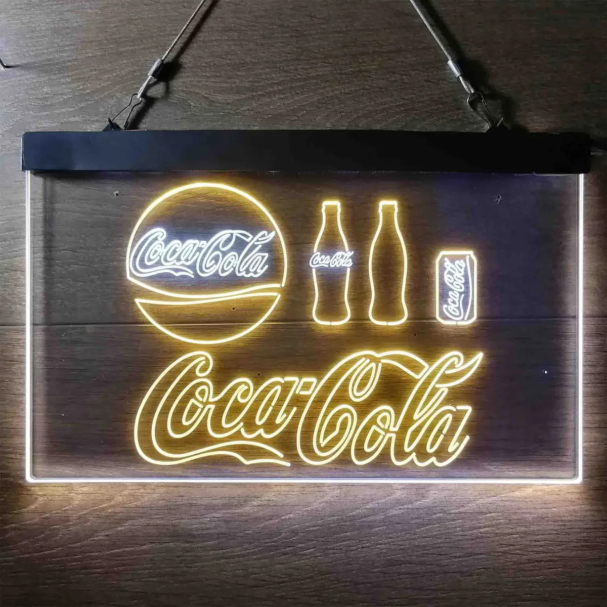 Coca Cola Collection Logo Home Bar Neon Light Led Sign 10