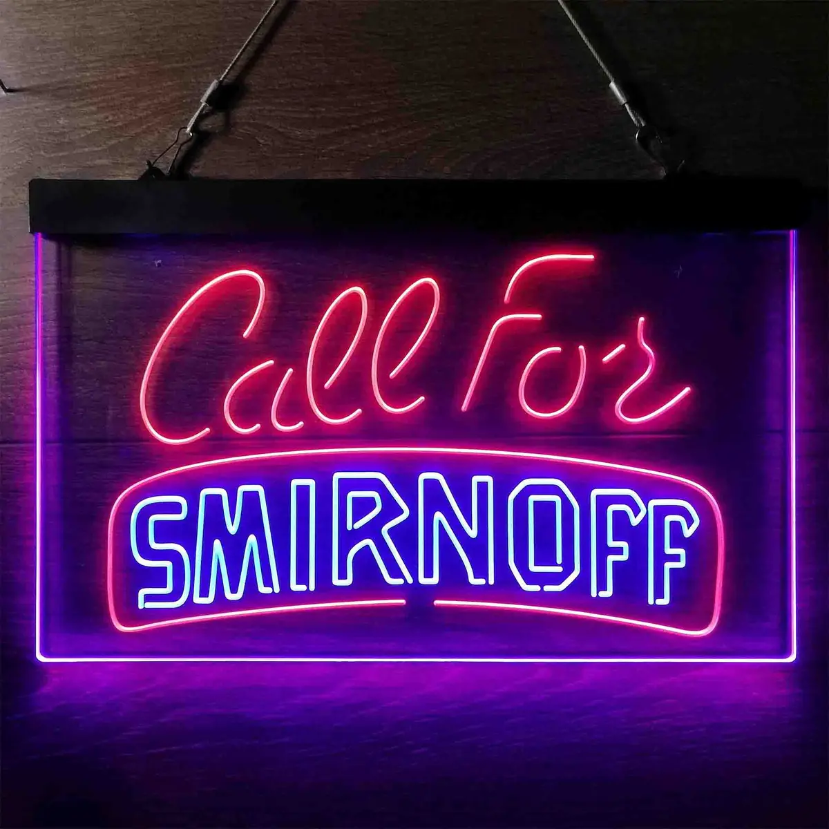 Call For Smirnoff Home Bar Neon Light Led Sign 2