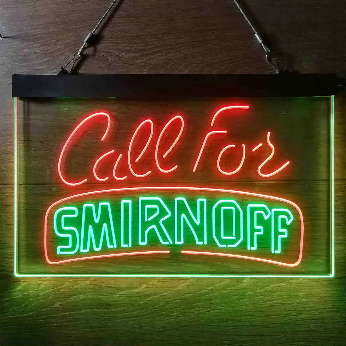 Call For Smirnoff Home Bar Neon Light Led Sign 7