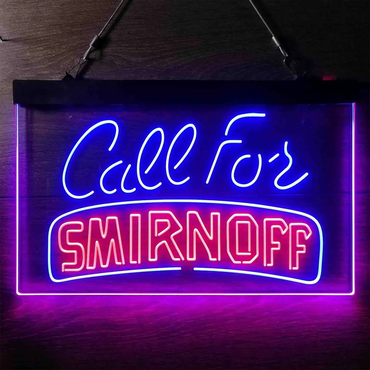 Call For Smirnoff Home Bar Neon Light Led Sign 11
