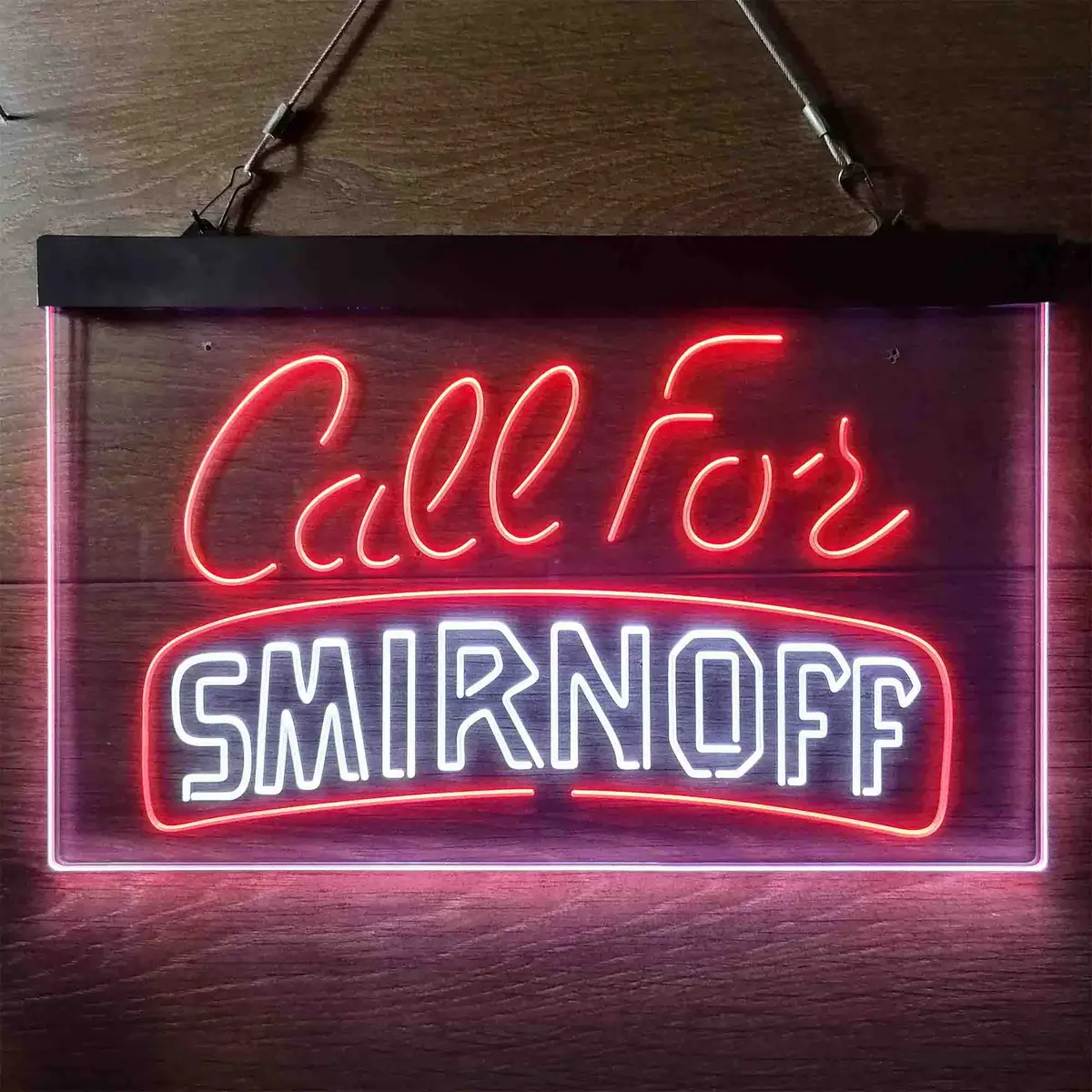 Call For Smirnoff Home Bar Neon Light Led Sign 4