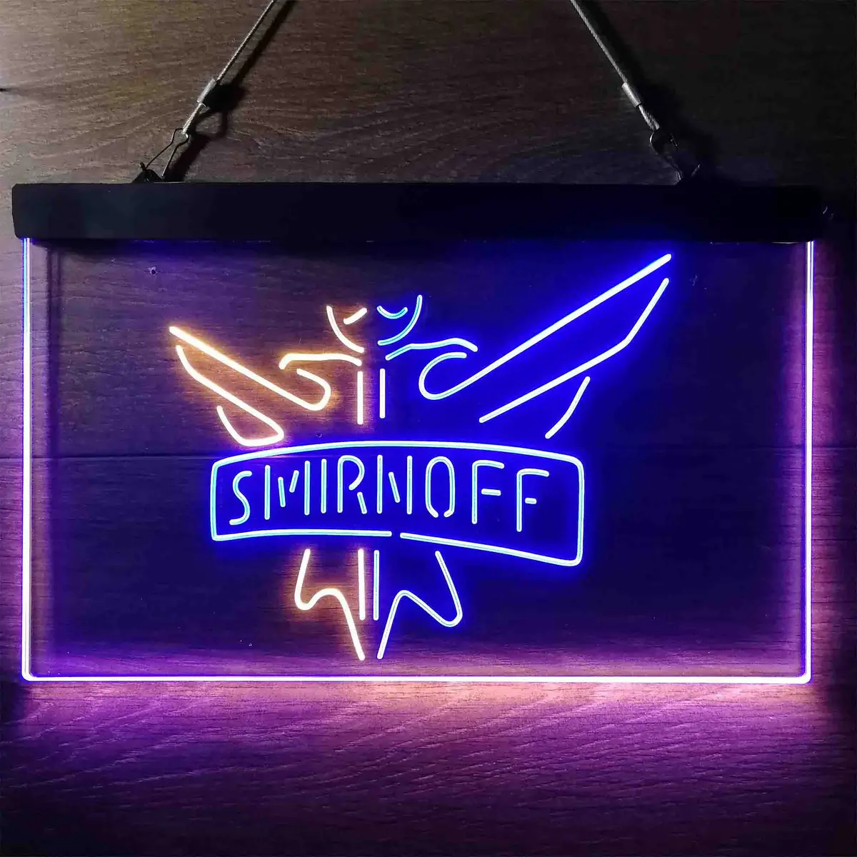 Smirnoff Beverages Home Bar Neon Light Led Sign 1