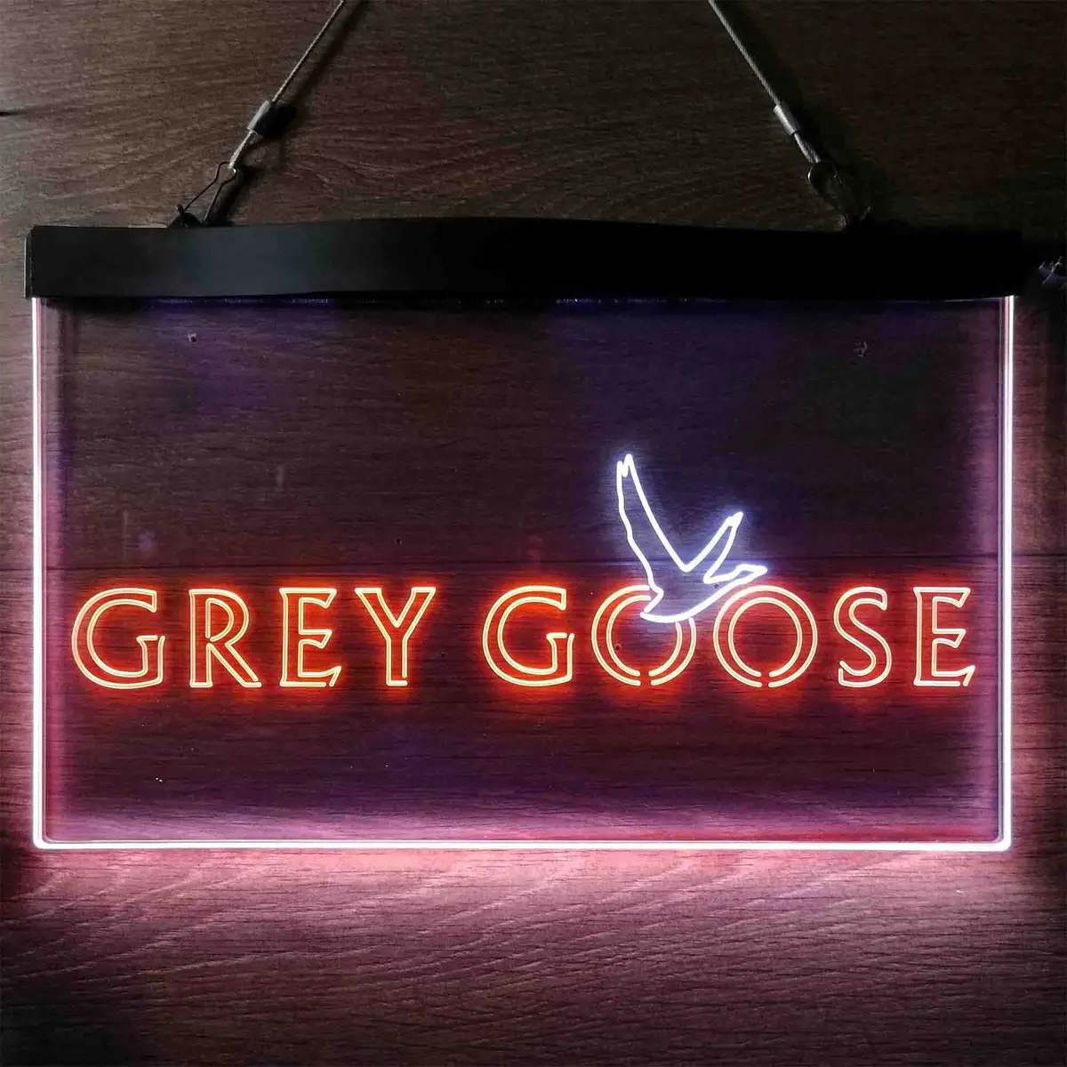 Grey Goose Simple Logo Home Bar Neon Light Led Sign 1