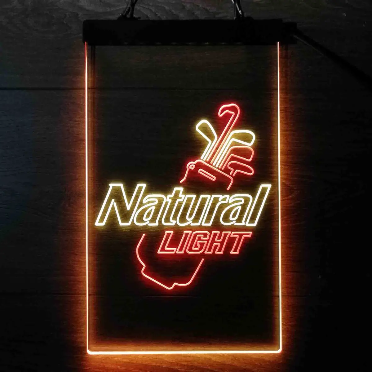 Natural Light Golf Bag Neon Led Sign 11