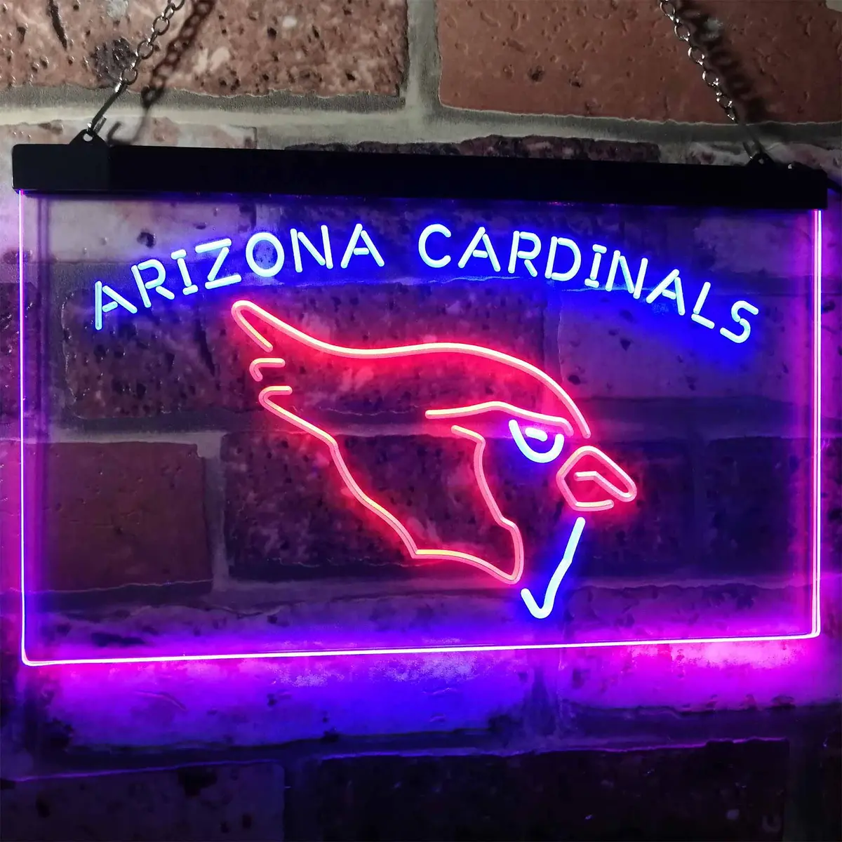 Arizona Cardinals RGB LED Neon Bar Sign