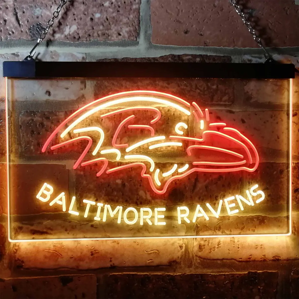 Baltimore Ravens Neon Light Led Sign 1