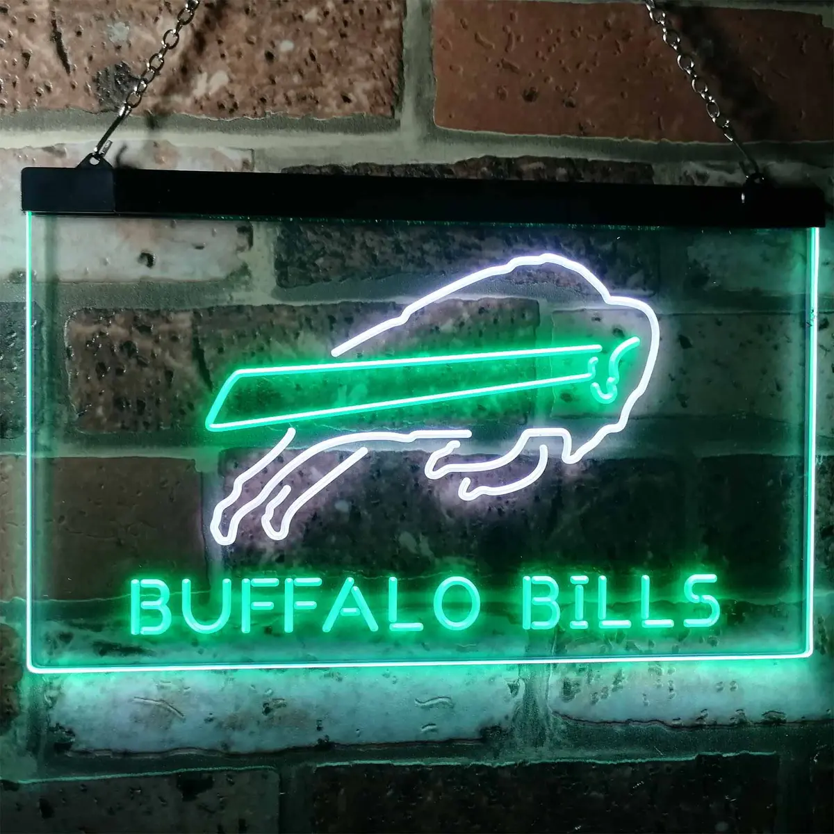 Buffalo Bills Dual-Color LED Neon Bar Sign - Image 7