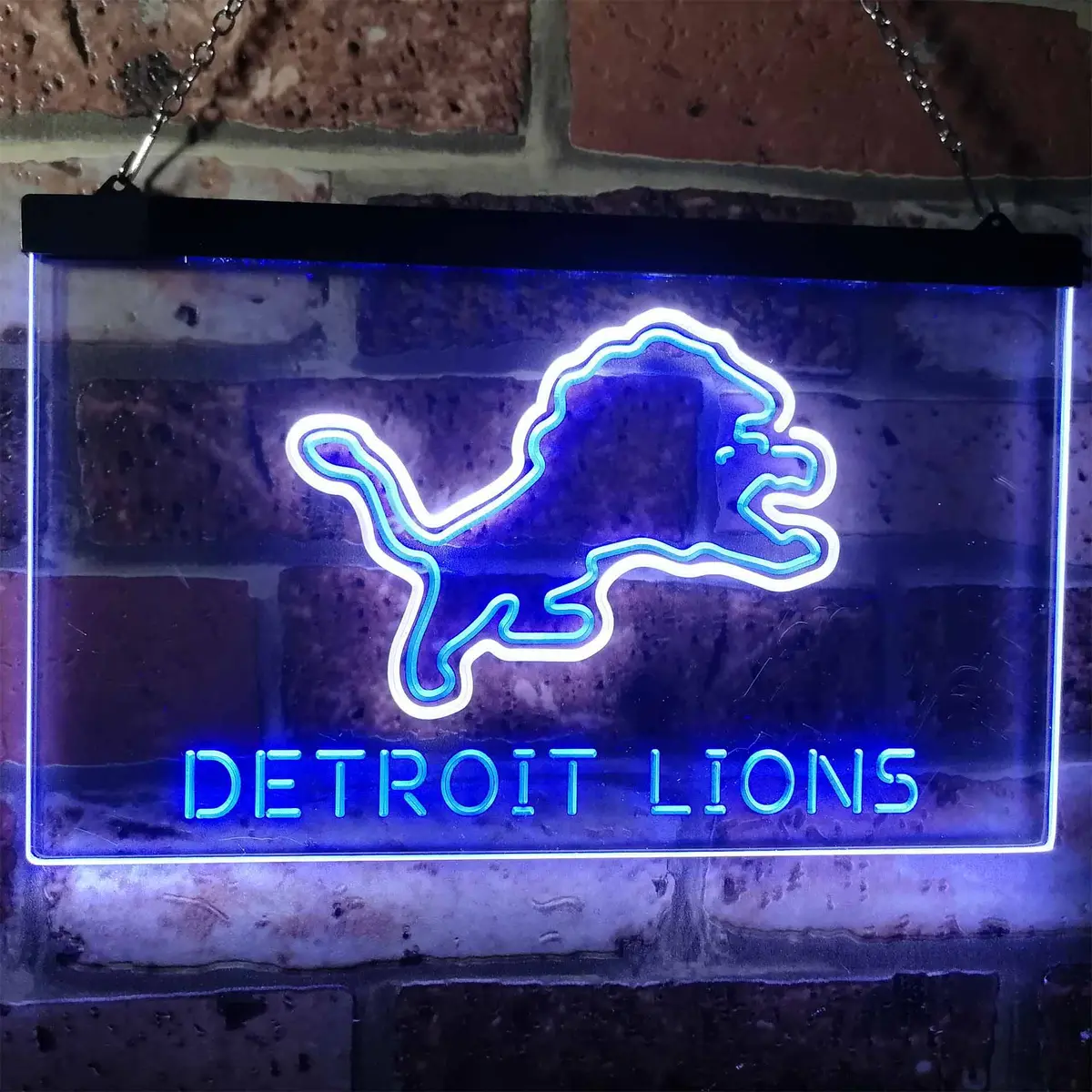 Detroit Lions Neon Light Led Sign 1