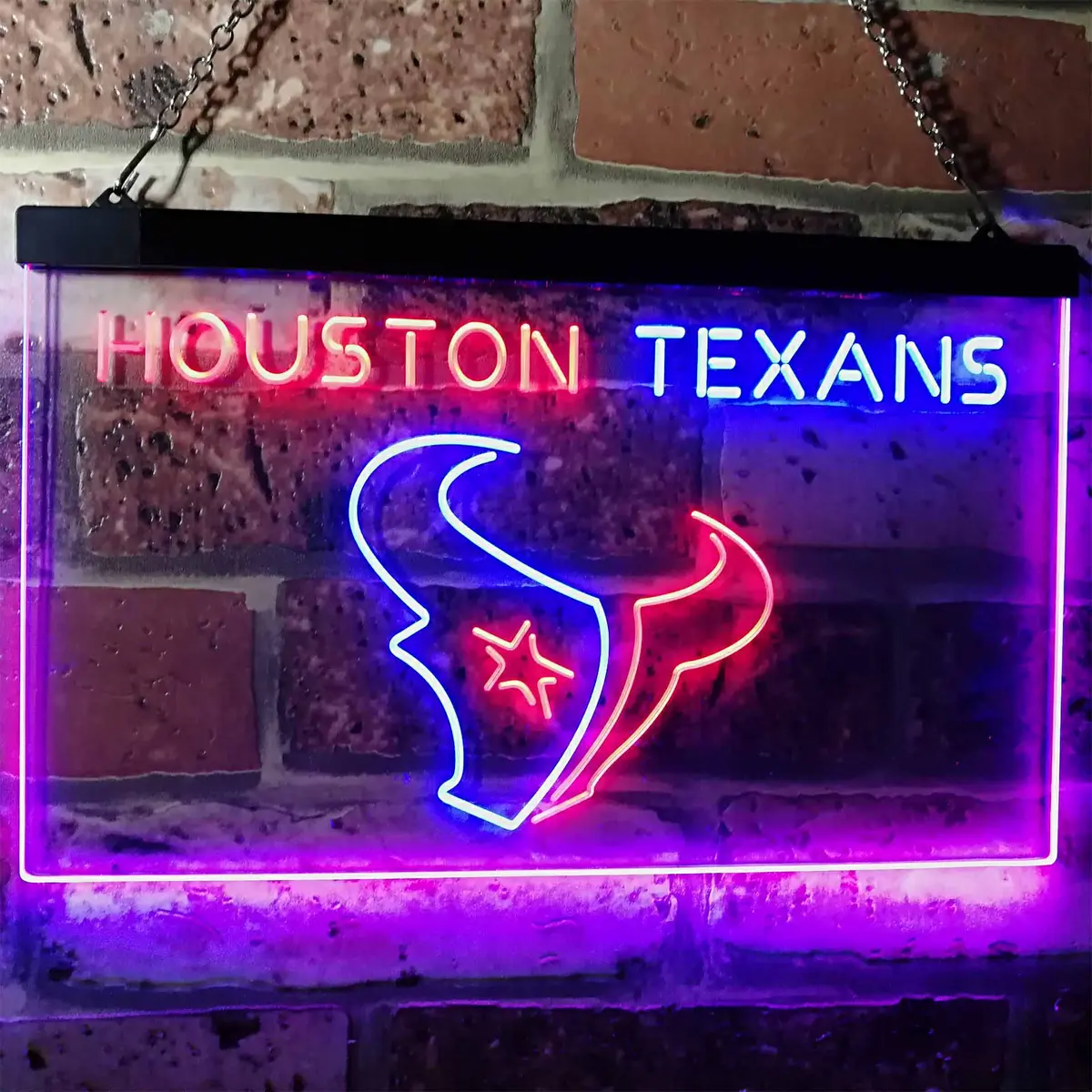 Houston Texans Neon Light Led Sign 1
