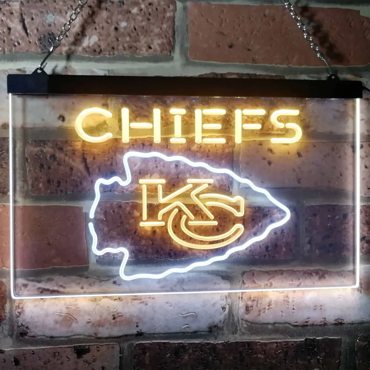 Kansas City Chiefs Dual-Color LED Neon Bar Sign - Image 10