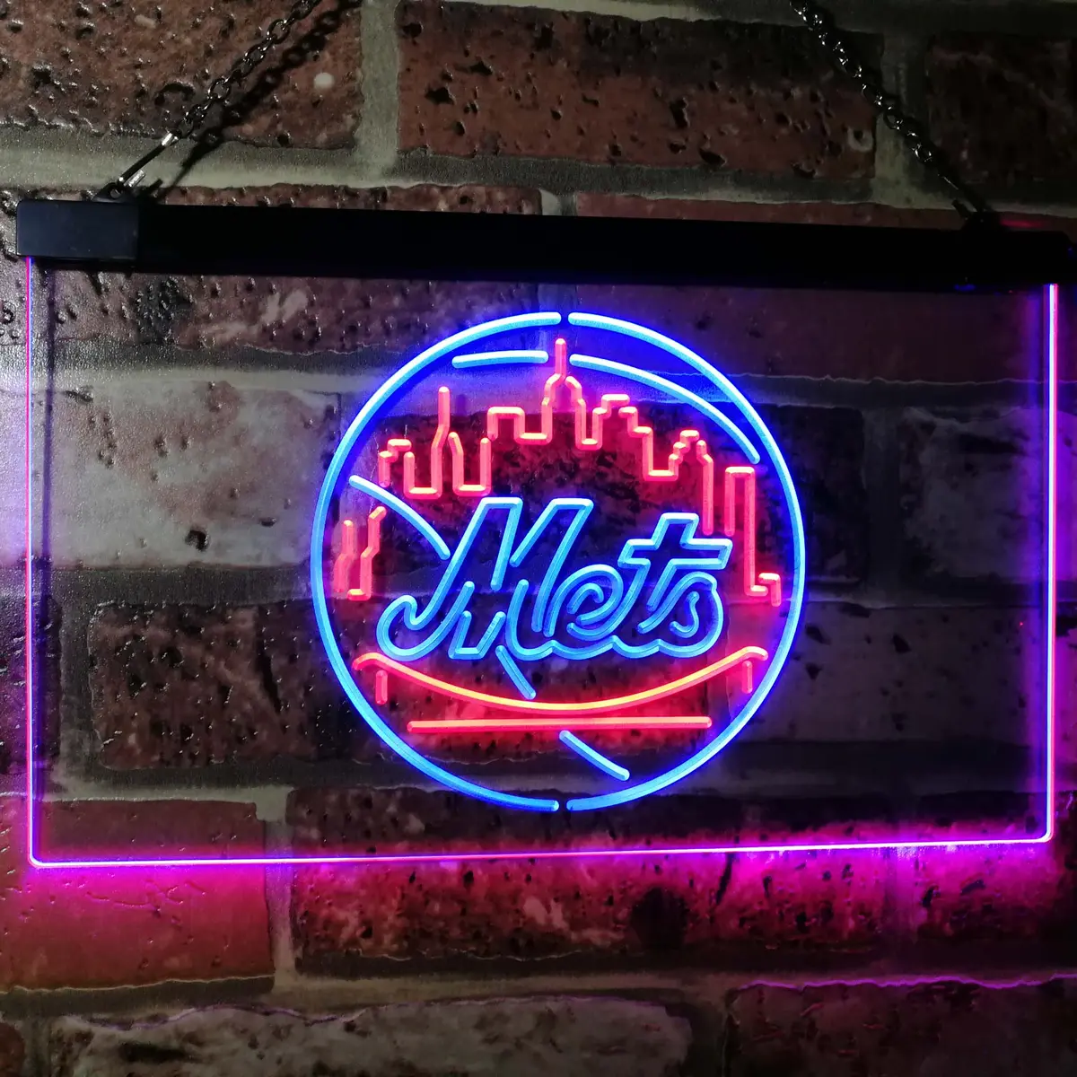 New York Mets Beer Bar Led Neon Sign 1