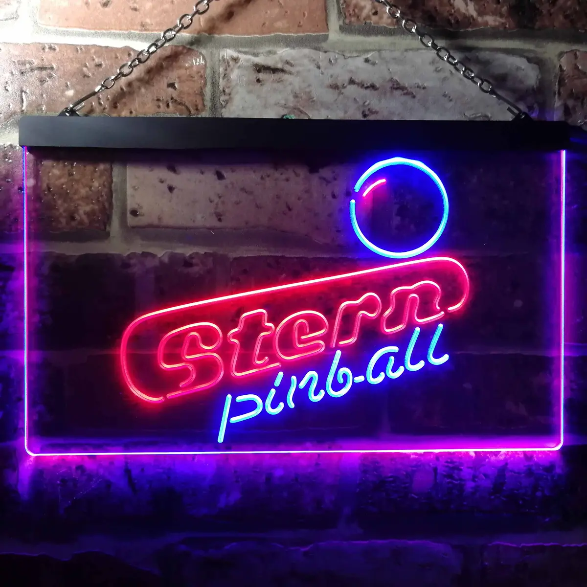 Stern Pinball Game Room Man Keller Led Neon Sign 6