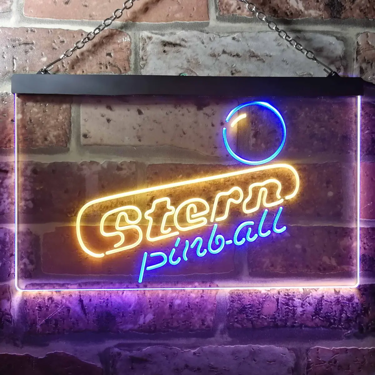 Stern Pinball Game Room Man Keller Led Neon Sign 3