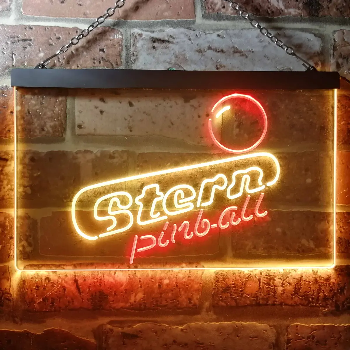 Stern Pinball Game Room Man Keller Led Neon Sign 5