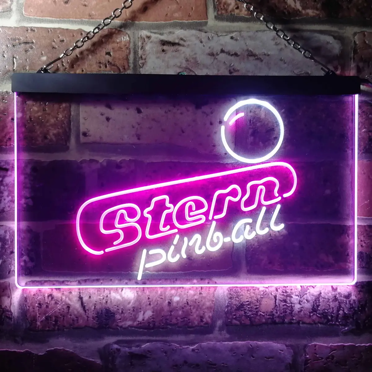 Stern Pinball Game Room Man Keller Led Neon Sign 11