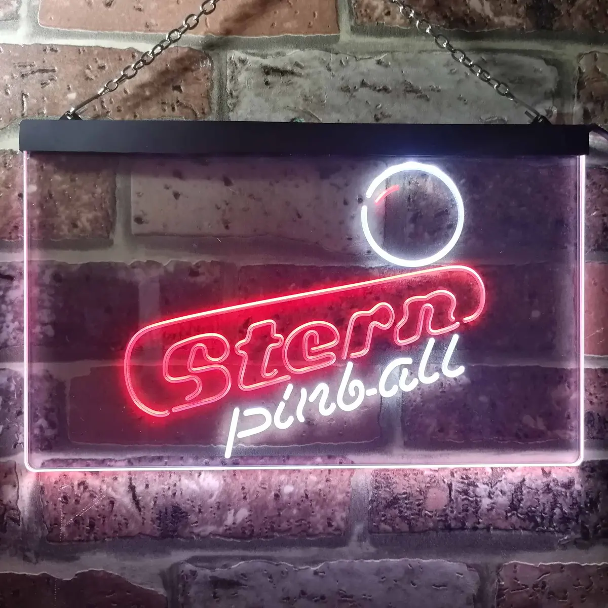 Stern Pinball Game Room Man Keller Led Neon Sign 13