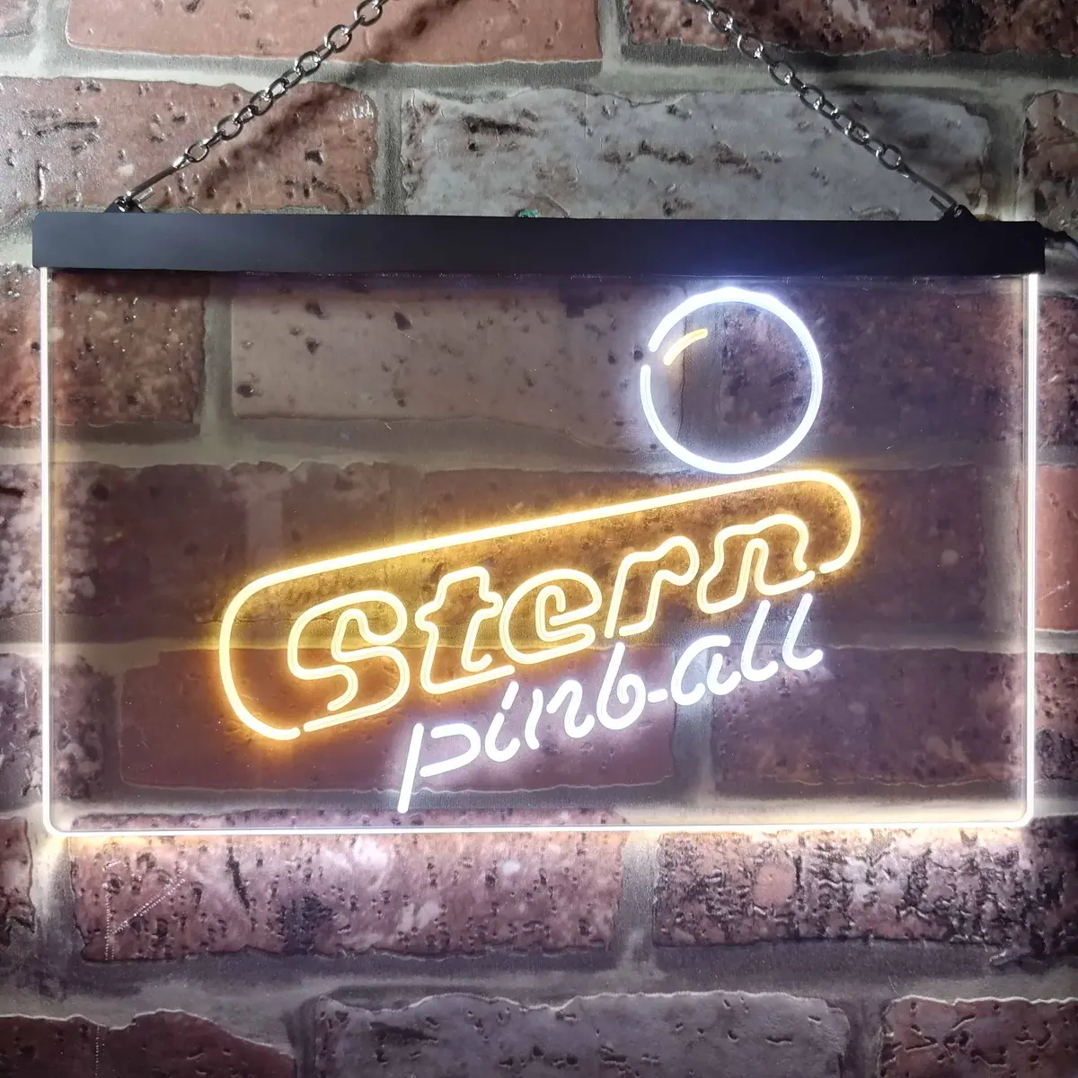 Stern Pinball Game Room Man Keller Led Neon Sign 7